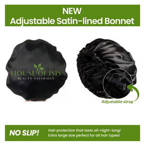NEW Adjustable Satin-lined Bonnet