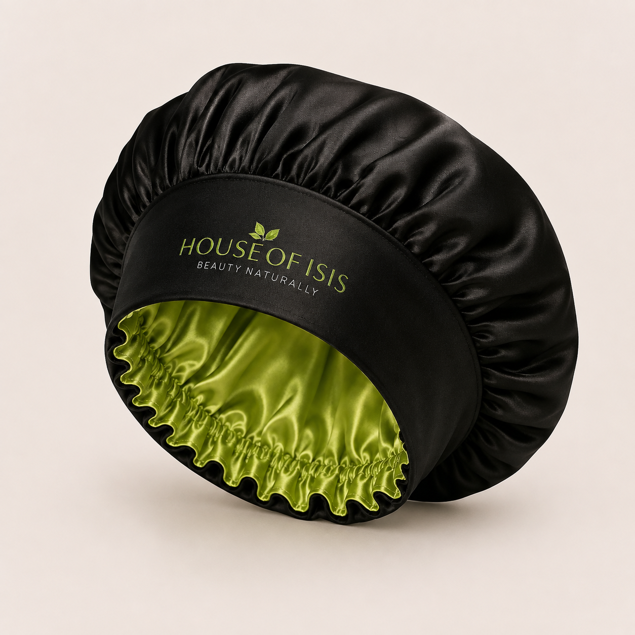 Wide Band Satin-Lined Bonnet