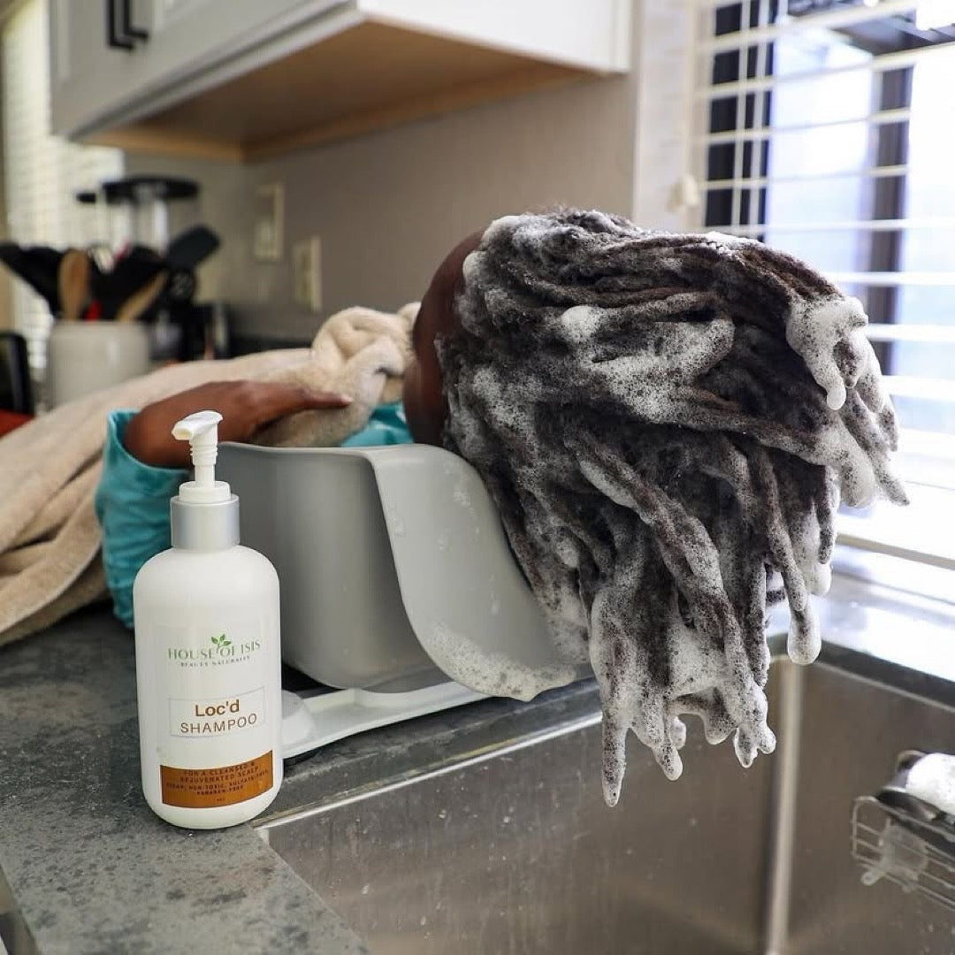 Load video: Cleansing shampoo for locs