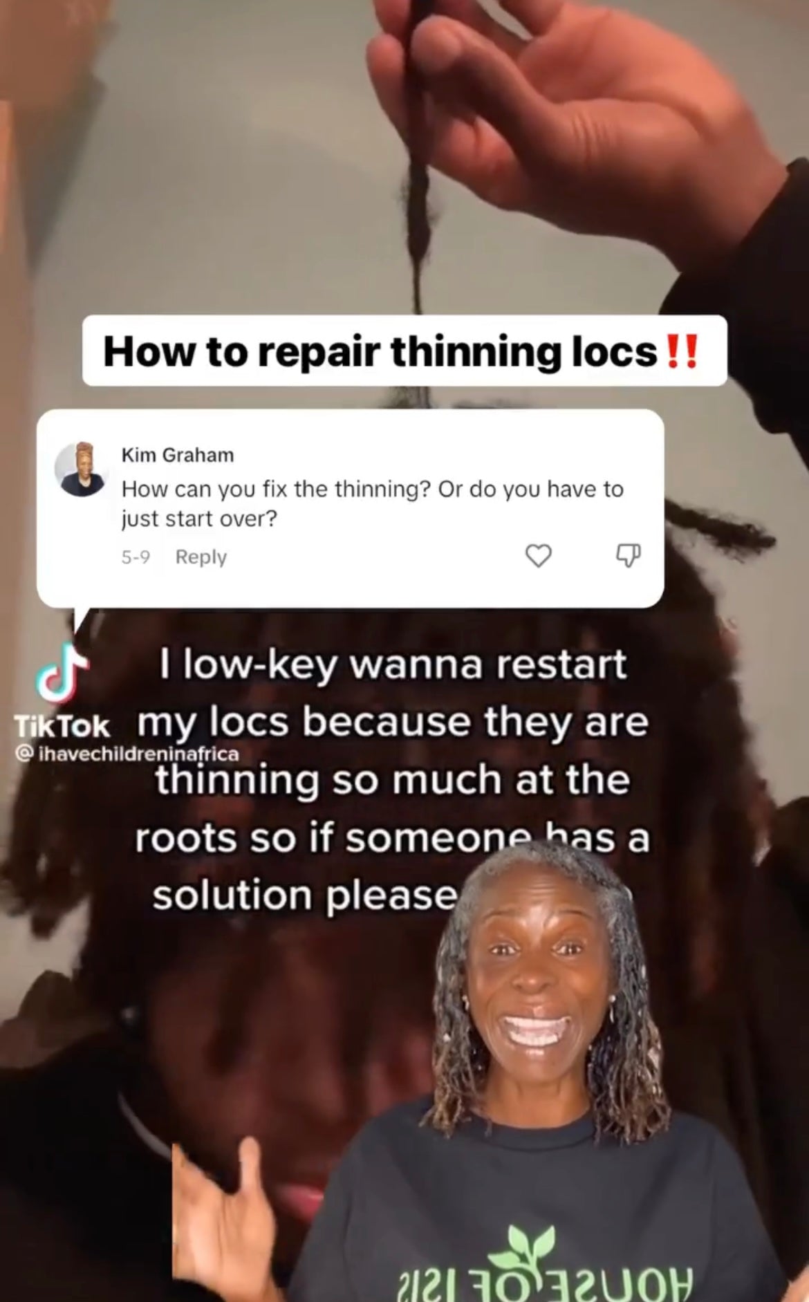 Load video: retwisting locs